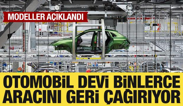 Alman devi Porsche, 173 binden fazla aracı geri çağırıyor