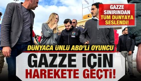 Angelina Jolie harekete geçti: Gazze sınırından tüm dünyaya seslendi