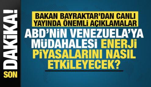 Bakan Bayraktar'dan Kanal 7 ekranlarında önemli açıklamalar!