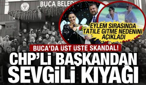 Buca'da üst üste skandal: Eylem sırasında tatile gitme nedenini açıkladı: Gayet insani...