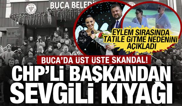 Buca'da üst üste skandal: Eylem sırasında tatile gitme nedenini açıkladı: Gayet insani...