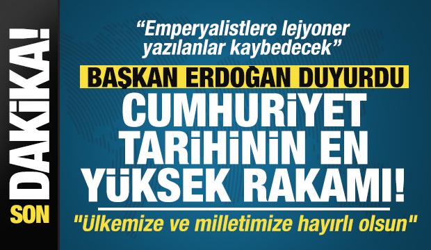 Cumhurbaşkanı Erdoğan duyurdu: 2026 yılı ihracat hedefi 410 milyar dolar