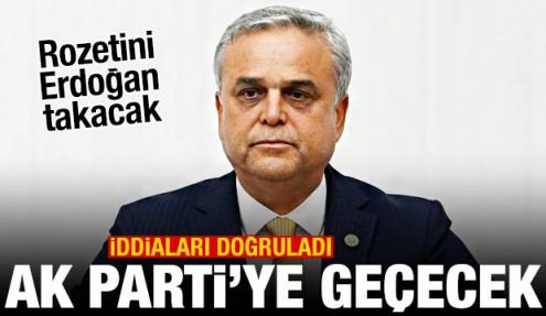CHP'li isim AK Parti'ye geçeceğini açıkladı! Rozetini Erdoğan takacak