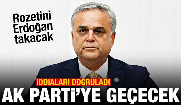 CHP'li isim AK Parti'ye geçeceğini açıkladı! Rozetini Erdoğan takacak
