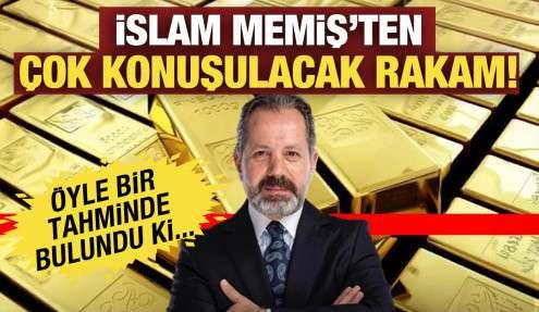 İslam Memiş'ten 2026'nın ilk yorumu: Hedef 8000 TL!