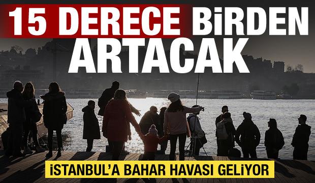 Kar gidiyor güneş geliyor! AKOM duyurdu: İstanbul'da sıcaklıklar 15 derece yükselecek