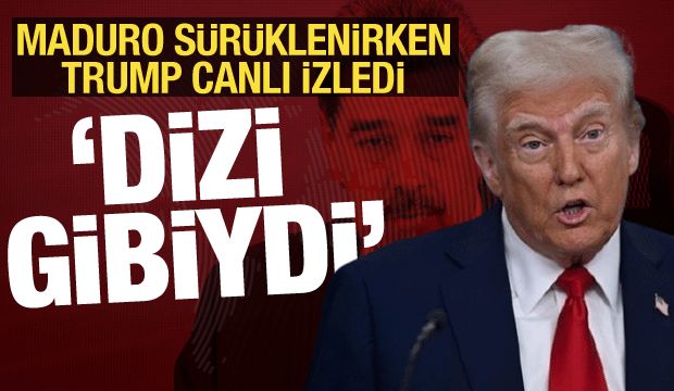 Maduro yatak odasından sürüklenerek çıkarıldı, Trump canlı izledi: Dizi gibiydi!