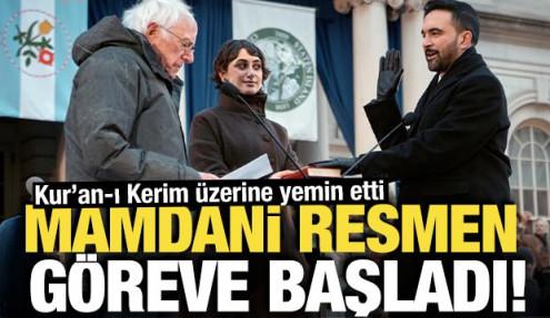 Mamdani resmen göreve başladı! Kur'an-ı Kerim üzerine yemin etti