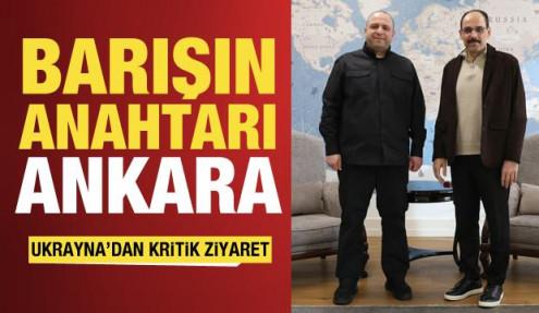MİT Başkanı İbrahim Kalın, Rustem Umerov ile görüştü