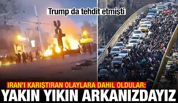 MOSSAD'dan İran'daki protestolara destek: Sahada sizinleyiz