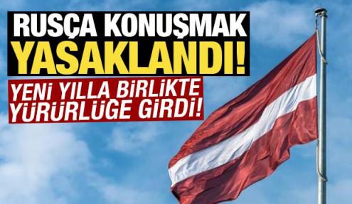 Rusça konuşmak yasaklandı! Yeni yılla birlikte yürürlüğe girdi!