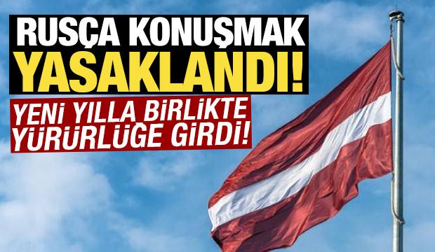 Rusça konuşmak yasaklandı! Yeni yılla birlikte yürürlüğe girdi!