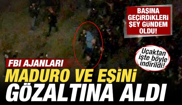 Son dakika: Maduro'yu taşıyan uçak New York'a indi! FBI gözaltına aldı