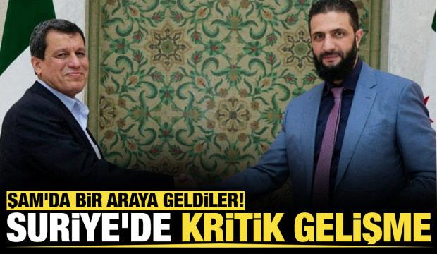 Suriye yönetimi ile SDG heyeti arasında Şam'da yeni görüşme! 