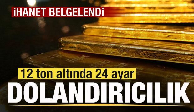 12 ton altında 24 ayar dolandırıcılık! Şoke edici bir gerçek deşifre edildi