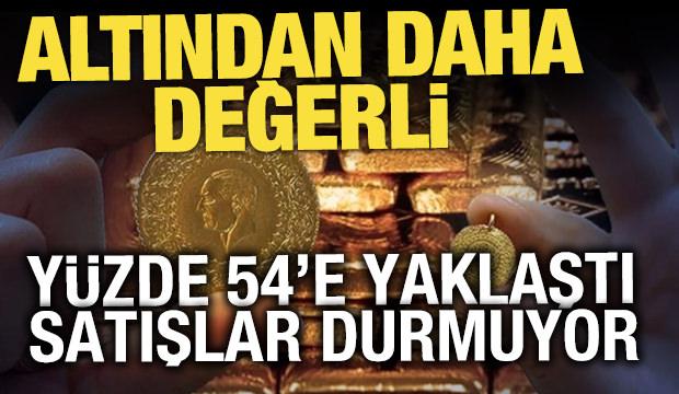 Altından daha değerli! 2 g&uuml;nd&uuml;r d&uuml;ş&uuml;yor, satışlar durmuyor