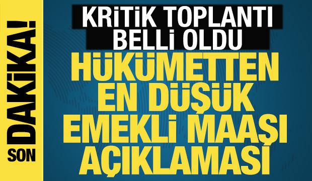 Cevdet Yılmaz'dan en d&uuml;ş&uuml;k emekli aylığı a&ccedil;ıklaması! Kritik toplantı bug&uuml;n