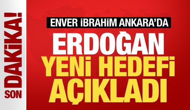 Cumhurbaşkanı Erdoğan: Malezya ile ticaret hedefimiz 10 milyar dolar