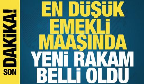 En düşük emekli aylığı 20 bin TL oldu