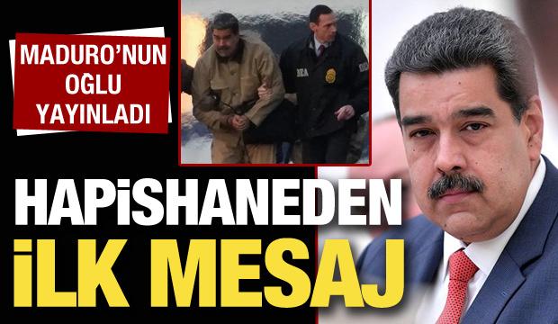 Hapishaneden ilk mesaj! Maduro: Üzgün değiliz, iyiyiz, savaşçıyız