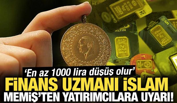 İslam Memiş'ten kritik uyarı! 'En az 1000 lira düşüş olur'