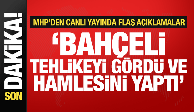 MHP Genel Başkan Yardımcısı Mevlüt Karakaya'dan önemli açıklamalar!