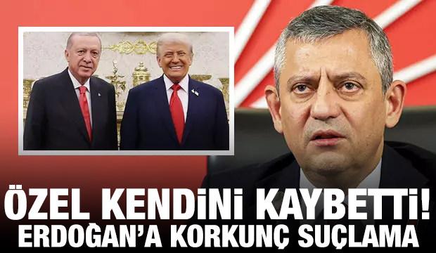 Özgür Özel haddini aştı: Erdoğan, Trump'tan şahsi gelecek istiyor