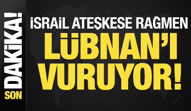 Son dakika: İsrail, Lübnan'ı vurmaya başladı!