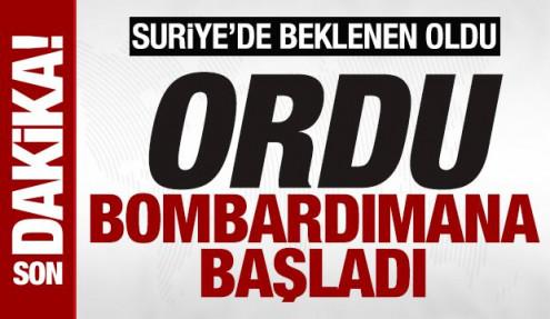 Son dakika: Suriye ordusu operasyonu duyurdu: İki mahallede bombardıman başladı