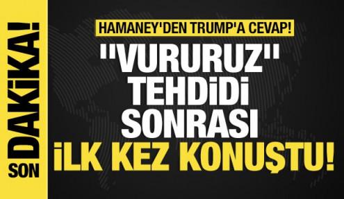 Son dakika...Hamaney ülkedeki protestolara ilişkin konuştu! 
