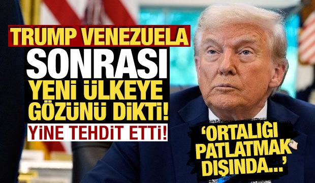 Trump gözünü Küba'ya dikti! Yine tehdit etti: 'Pamuk ipliğine bağlılar'
