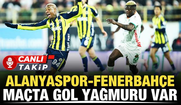 Alanyaspor-Fenerbah&ccedil;e! CANLI