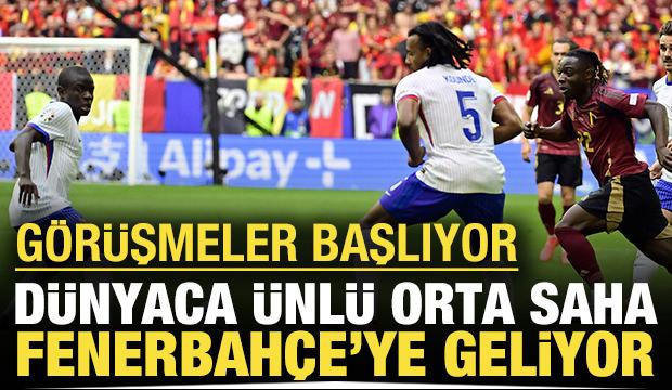 Fenerbah&ccedil;e d&uuml;nyaca &uuml;nl&uuml; Fransız orta saha i&ccedil;in devrede: G&ouml;r&uuml;şmeler başlıyor
