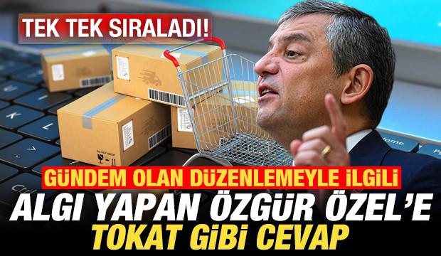 Bakan Bolat'tan, gündem olan düzenlemeyle ilgili Özel'e tokat gibi cevap! Tek tek sıraladı
