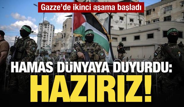 Hamas: Y&ouml;netimi devretmeye hazırız