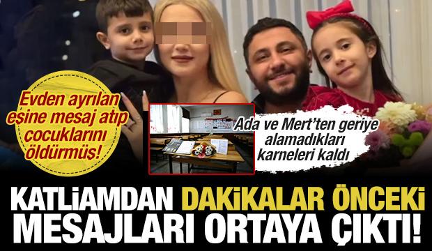 İki çocuğunu öldürmeden dakikalar önce eşine mesaj atmış! Adana'daki faciada yeni detay!