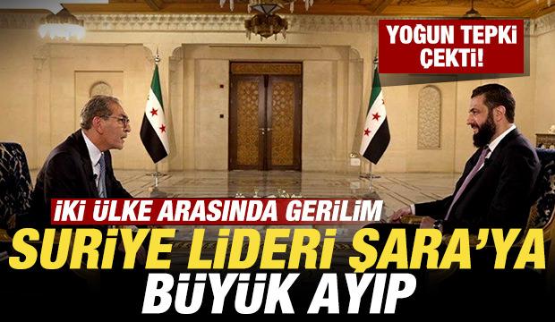 İki ülke arasında gerilim! Şara ile yaptıkları röportajı yayınlamadılar! Büyük tepki çekti