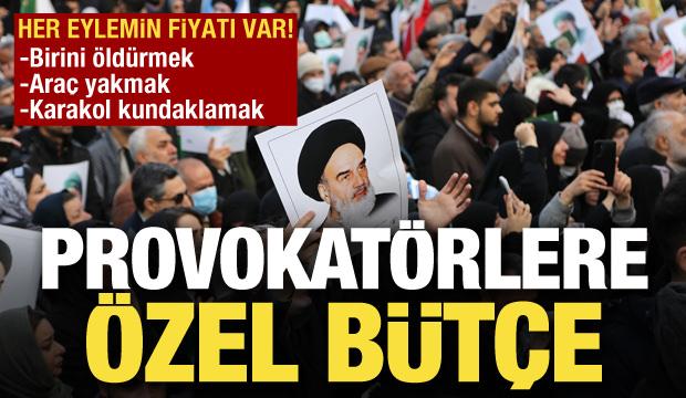 İran'da provokatörlere özel bütçe: Bir kişiyi öldürmek 3 bin 500 dolar!