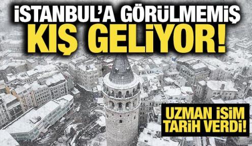 İstanbul'a görülmeyen kış geliyor: Uzman isim tarih vererek duyurdu!
