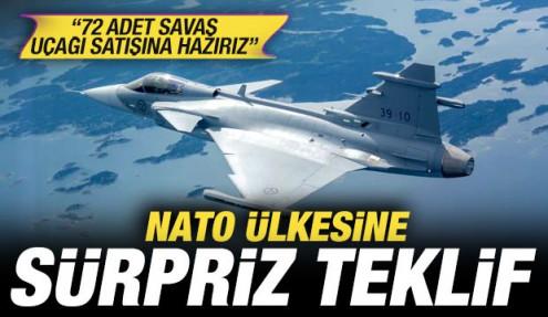 NATO ülkesinden sürpriz teklif: 72 adet savaş uçağı satışına hazırız