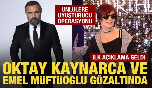 Oktay Kaynarca ve Emel M&uuml;ft&uuml;oğlu g&ouml;zaltına alındı
