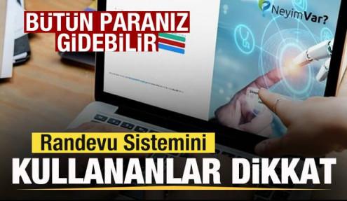 Randevu Sistemi (MHRS) kullananlar dikkat! Kopyasını yaptılar! Bütün paranız gidebilir