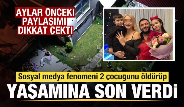 Sosyal medya fenomeni iki çocuğunu öldürüp yaşamına son verdi
