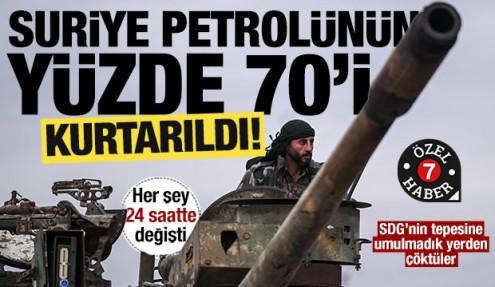 Suriye'de SDG balonu 24 saatte patladı: Petrolün yüzde 70'ini kaybettiler! Karargah düştü