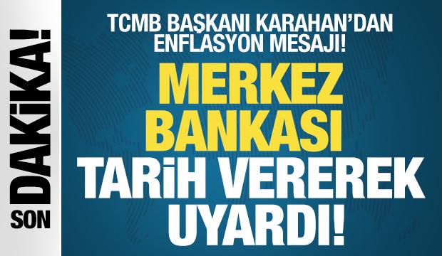 TCMB Başkanı Karahan'dan enflasyon mesajı: Önümüzdeki iki ay dalgalanma olabilir
