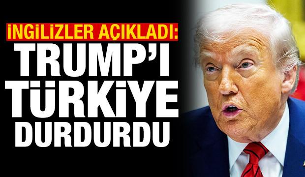 Trump'ı İran'a saldırmaktan Türkiye dahil dört ülke vazgeçirdi