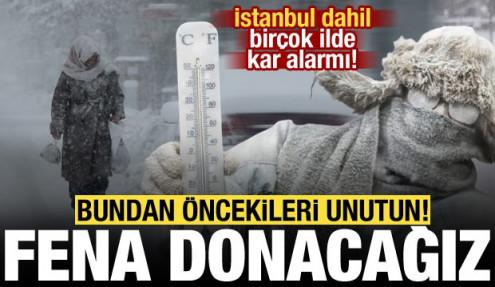 Türkiye'yi buz tutacak! Meteoroloji'den yeni kar uyarısı: İstanbul dahil birçok ilde alarm