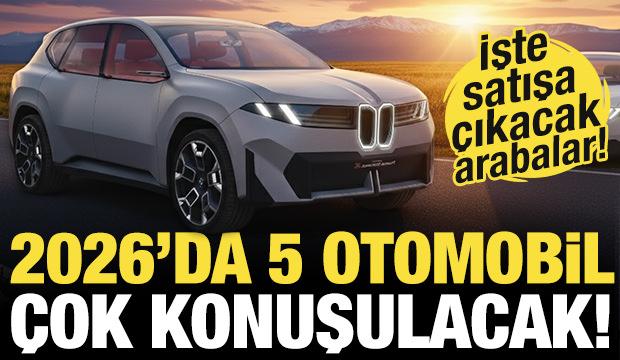 2026 yılına damga vuracak 5 otomobil a&ccedil;ıklandı! İşte o modeller...
