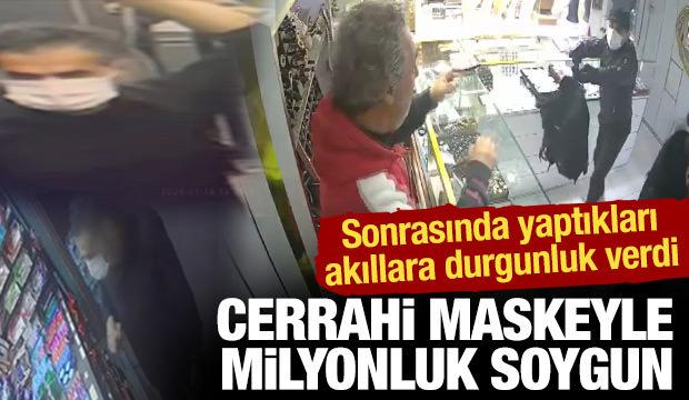 Bah&ccedil;elievler'de kuyumcuyu soyup metrob&uuml;sle ka&ccedil;an ş&uuml;pheli tutuklandı