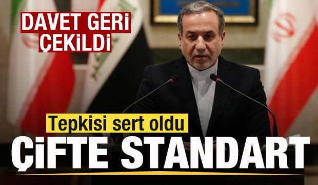 Davet geri çekildi! İran'dan son dakika açıklaması: Çifte standart